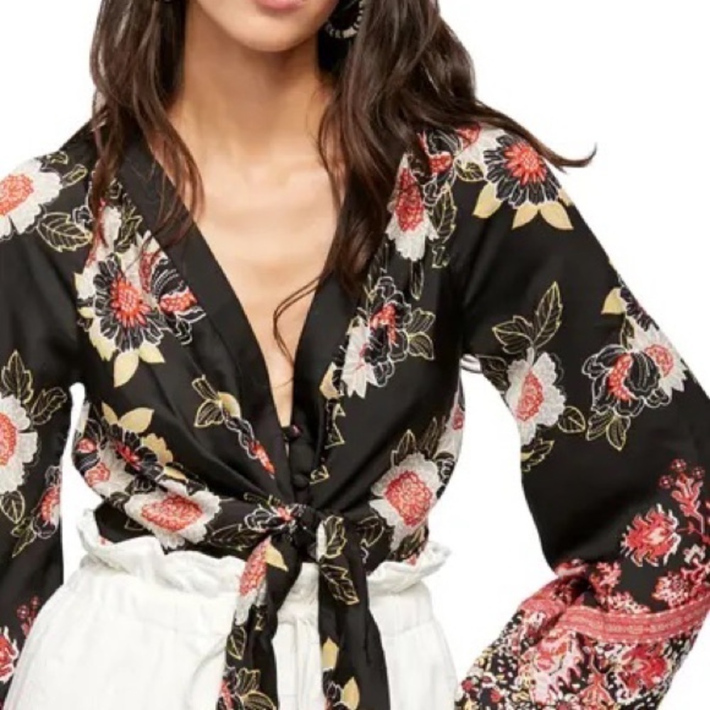 Free People | Run Free Print Shirt